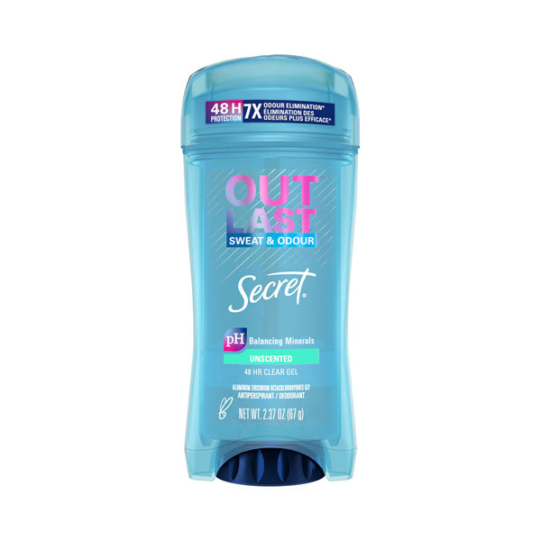 SECRET UNSCENTED DEODORANT 73G